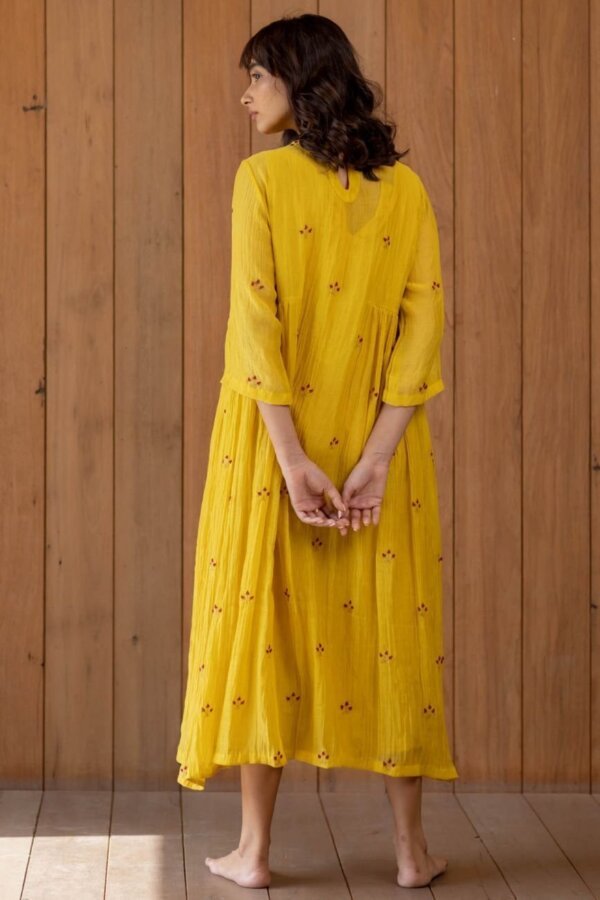 Sunny Yellow Ekra Dress - Image 6