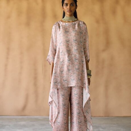 Peach Melon Hanky Tunic